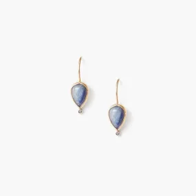 14K Kyanite Drop Earrings