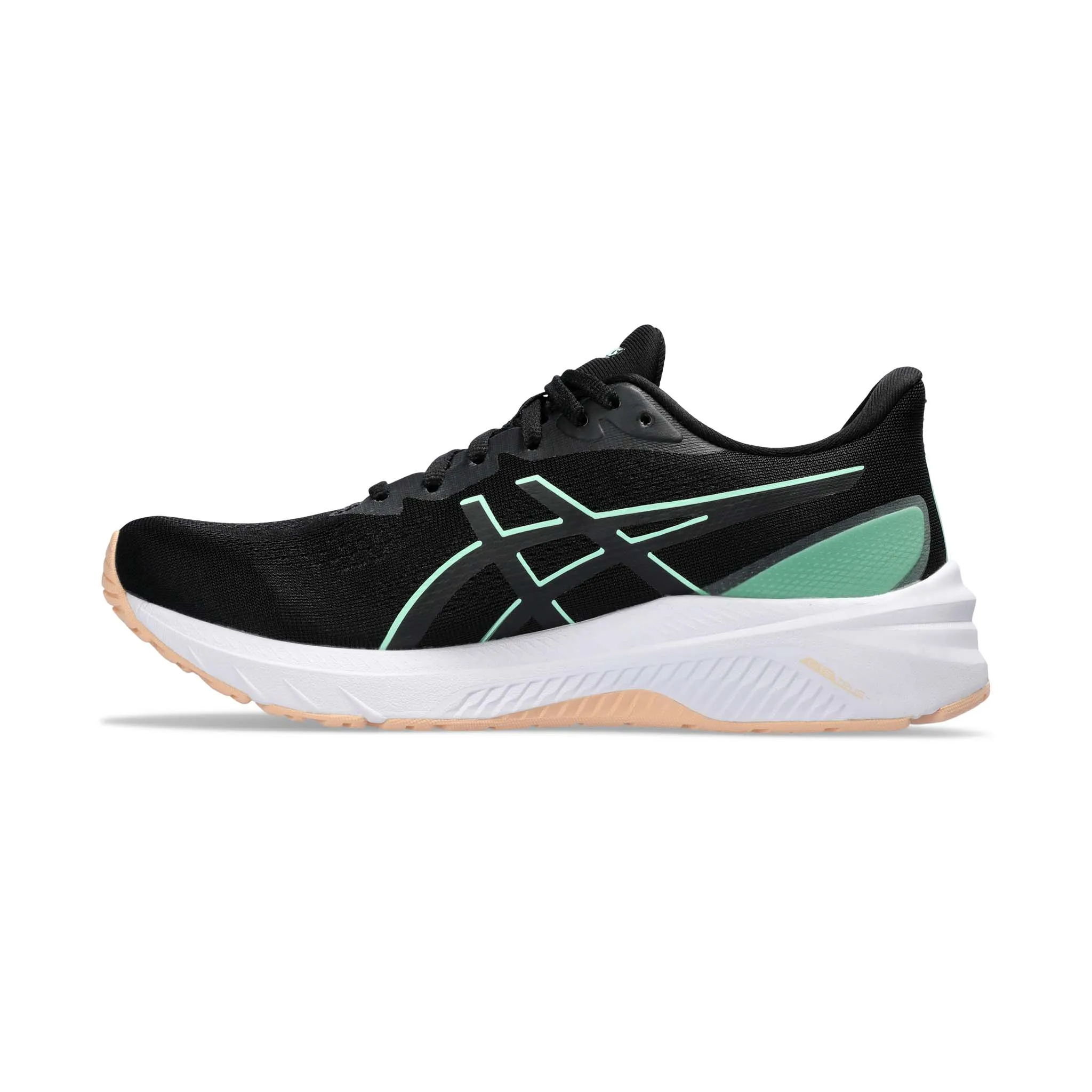 Asics | Women's GT-1000 12 Running Shoes - Black/Mint Tint