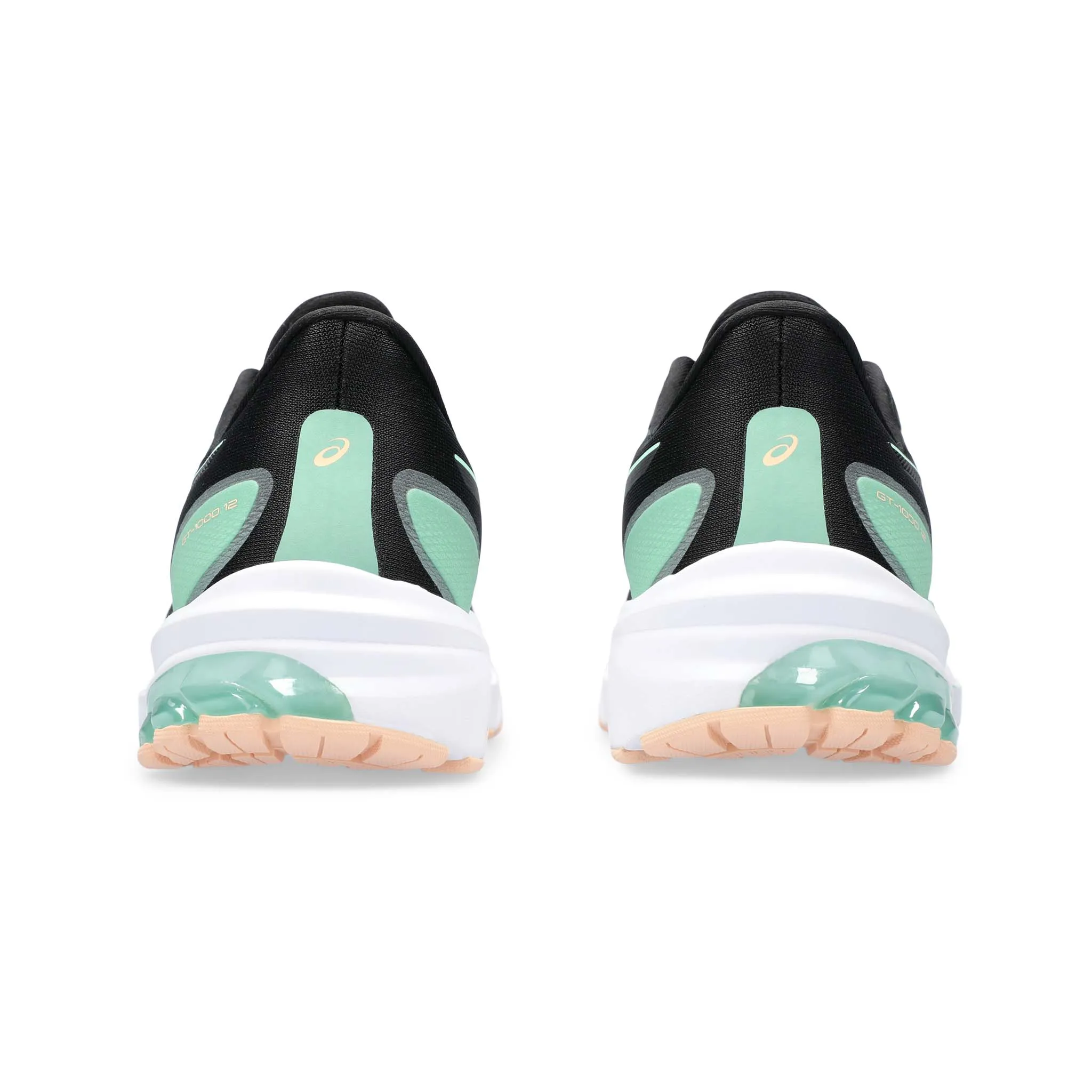 Asics | Women's GT-1000 12 Running Shoes - Black/Mint Tint