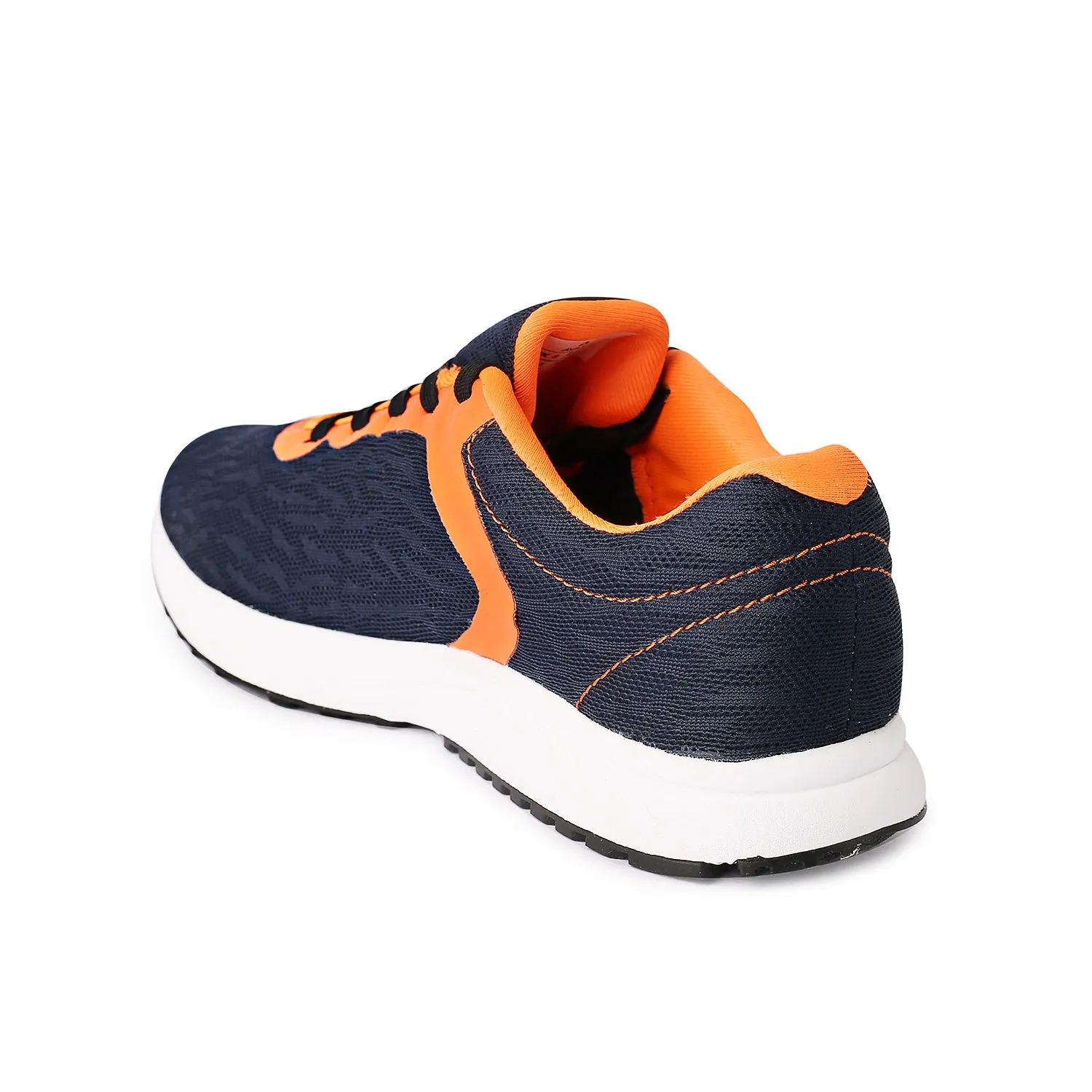 Avant Men's Stark Running & Gym shoes - Navy Blue/Orange