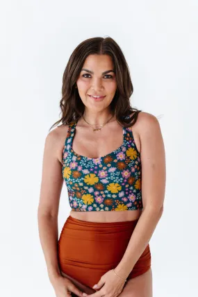 Bali Floral Crossover Top