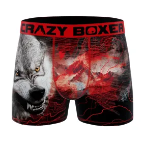 CRAZYBOXER Outdoor Wolf Men's Boxer Briefs