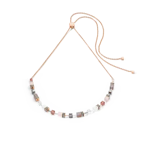 GeoCUBE® Iconic Nature Chain necklace rose