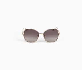 Geometric Sunglasses in Metal