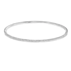 Margaret French Cut Baguette Bangle