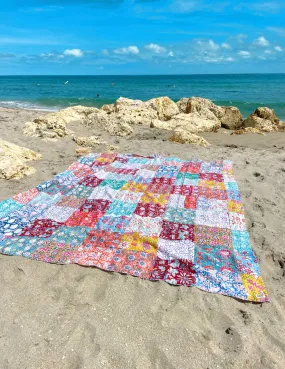 MultiColored Patchwork Quilt