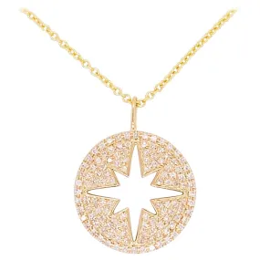 North Star Diamond Necklace